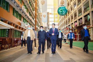 广东省政协向导莅临emc易倍体育教育集团调研指导
